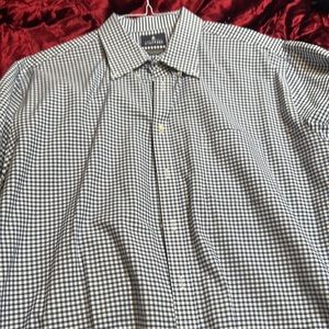 Freshly cleaned Stafford 18x36-37 blue dress casual.